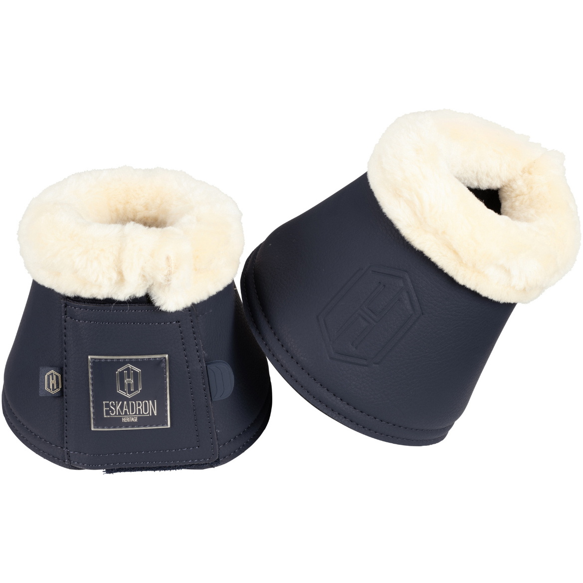 2025 Eskadron Heritage Faux Leather Bell Boots 672058 863 380 - Navy